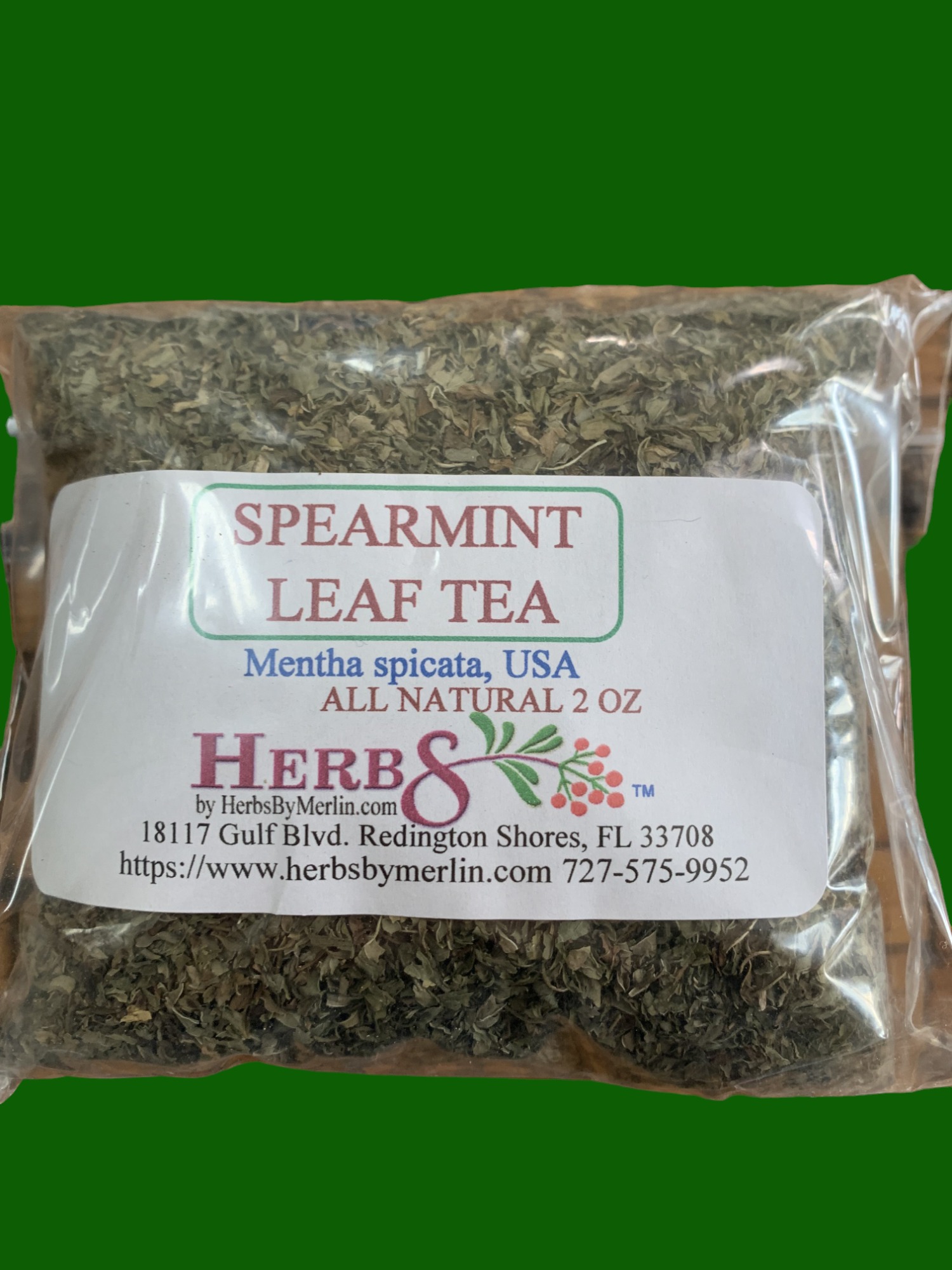 Spearmint Leaf Tea (Mentha spicata)